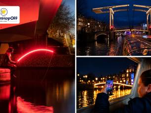 Amsterdam Light Festival Canal Cruise (90 min)