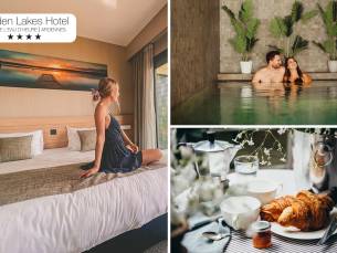 Overnachting voor 2 + ontbijt bij Lacs de l'Eau d'Heure