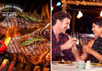 All-You-Can-Eat barbecue (2,5 uur) + dessert bij BBQ & Grill