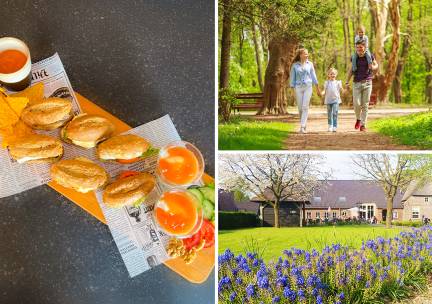 Lunchproeverij + evt. wandelarrangement bij HuiskamercafÃ© De Lage Hof