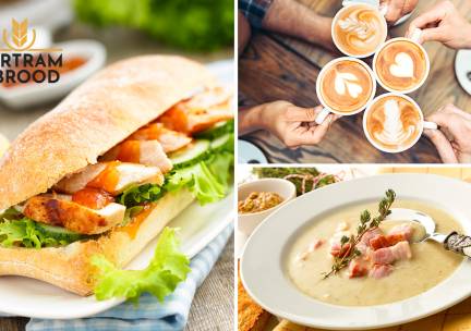 2-gangenkeuzelunch + evt. wandelarrangement