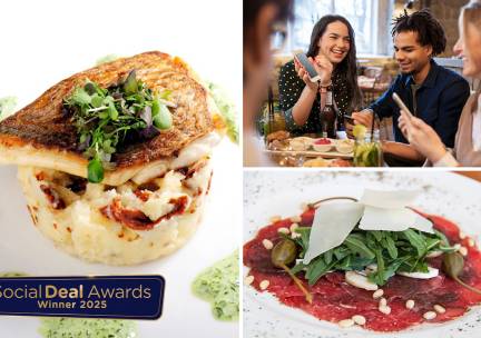 3-gangendiner à la carte bij Dijkpaviljoen De Westkaap