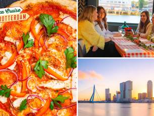 All-You-Can-Eat pizza + rondvaart (2 uur)
