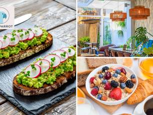 Ontbijt naar keuze of 2-gangenlunch in het centrum van Den Haag