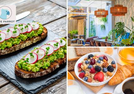 Ontbijt naar keuze of 2-gangenlunch in het centrum van Den Haag