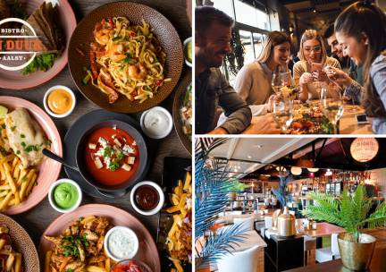 Onbeperkt bourgondisch genieten (geen tijdslimiet) bij Bistro d´n Duuk