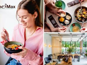 Uitgebreide ontbijtplank bij Anne&Max Breda Wilhelminastraat