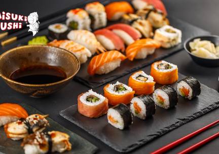Sushibox (44 of 106 stuks) voor afhaal van Daisuki Sushi