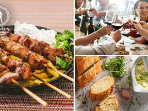 All-You-Can-Eat & Drink-diner (6 tot 80 personen) (3 uur) bij Restaurant Rhodos