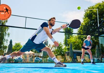 Padellen (1 uur) voor 4 personen bij Squash & Padel Ede