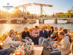 Luxe rondvaart (60 minuten) door Amsterdam