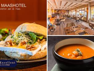 2-gangenlunch bij Het Maashotel