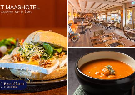 2-gangenlunch bij Het Maashotel