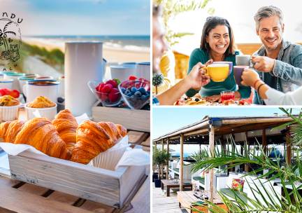 Paasontbijt of -lunch bij Bandu Beach in Scheveningen