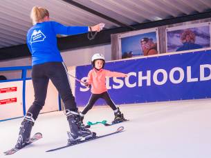 Ski- of snowboardles bij Skischool Drachten