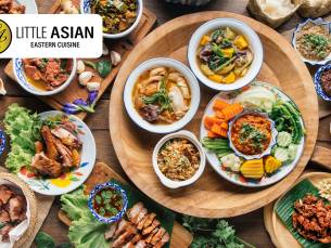 4-gangen shared dining-diner bij Little Asian in hartje Eindhoven