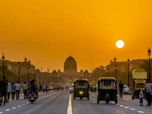 Fietsen door Old Delhi