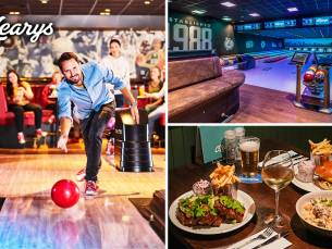 Bowlen (50 min) + hoofdgerecht naar keuze bij O'Learys