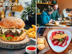 3-gangendiner Ã  la carte bij Barcelona Tapas Y Mas