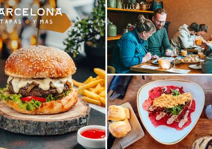 3-gangendiner Ã  la carte bij Barcelona Tapas Y Mas