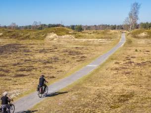 Fietsvakantie in de bosrijke omgeving van Drenthe met verblijf in een gezellig en sfeervol hotel o.b.v. halfpension