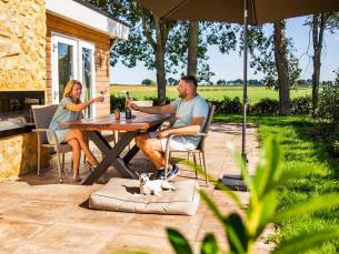 Vakantiehuis Schaelsbergerbosch met 2 badkamers & sfeerhaard - 4 persoons