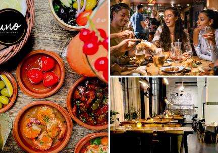All-You-Can-Eat tapas (2,5 uur) bij Restaurant UNO Zwolle