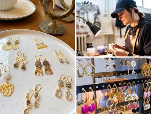 Workshop oorbellen, armband of ketting maken (2 uur) + hapje & drankje in hartje Enschede