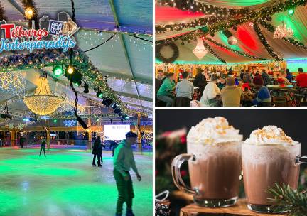 Entree incl. huur schaatsen, drankje en meer bij Tilburgs Winterparadijs