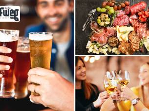 Bier- of wijnproeverij + borrelplank