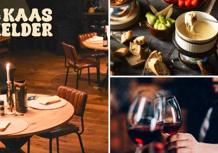 Kaasfondue + soep + basisdip