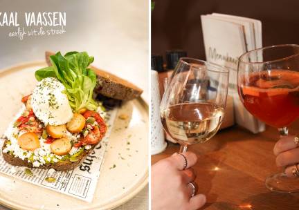 12-uurtje of 2-gangen keuzelunch in hartje Vaassen