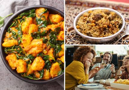 Afghaanse 3-gangen rijsttafel bij Hilla's Afghan Food