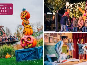 Overnachting voor 4 in het Plopsaland Theater Hotel + ontbijt + 2 dagen entree Plopsaland Belgium