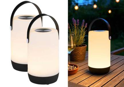 Oplaadbare LED Sfeerlamp Met Handvat