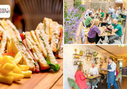 2-gangen keuzelunch bij De Maasparel