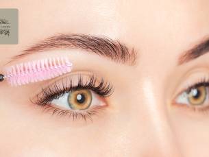 Henna brows of Korean wimperlift