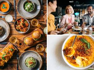 3-gangen keuzediner of 4-gangen shared dining-diner