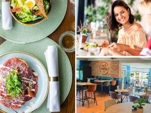 2-gangen keuzelunch bij Lunchroom Â´t Hof to Go