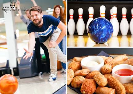 1 uur bowlen (max. 8 personen) + bittergarnituur in Andijk