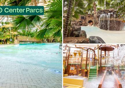 Dagentree zwemparadijs Aqua Mundo Center Parcs De Huttenheugte