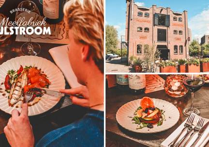 3-gangen keuzediner bij Brasserie Meelfabriek Zijlstroom