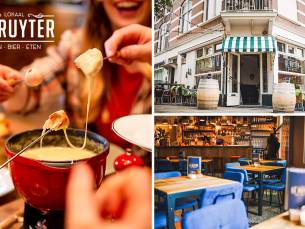 Kaasfondue bij Lokaal de Ruyter in Nijmegen