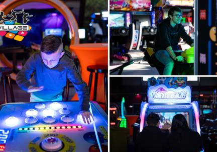Entree tot Gamecentrum E-Village