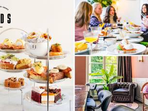 High tea (1,5 uur), evt. met glas bubbels bij Teds Bistro in Muiden