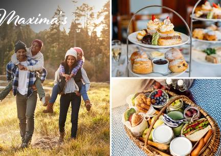 Wandelarrangement incl. lunch of high tea of picknicktas bij Maximaâs