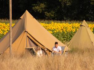 Pop-up glamping: Buurvrouws' Belltentje | 2-4 pers.