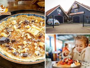 2- of 3-gangenlunch of -diner Ã  la carte bij Pannenkoe in Ridderkerk