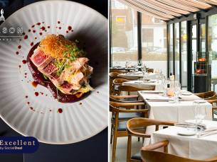 2-gangenlunch of 3-gangendiner of -lunch van de chef bij SEAson Arsenaal