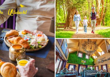 Ontbijt of wandelarrangement incl. ontbijt of lunchgerecht bij Brasserie De Uitvlucht